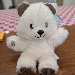 Build-A-Bear Cream and Brown Plush Bear